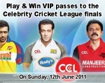 Win Tickets to the Celebrity Cricket League Finals at Hyderabad